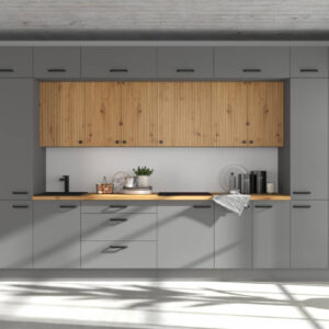 Meble kuchenne Ava/Nessa antracyt 490cm