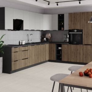 Zestaw mebli kuchennych Monza/Arona 310 na 250cm