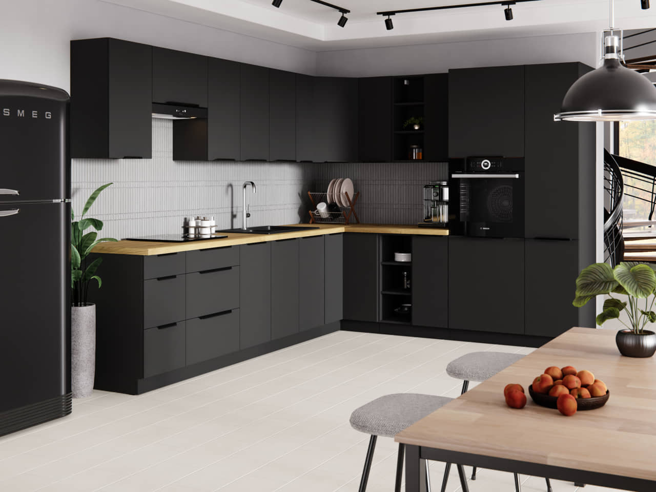 Zestaw mebli kuchennych Siena 310 na 250cm - obrazek 2