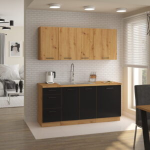 Meble kuchenne Modena 180cm 6 szafek