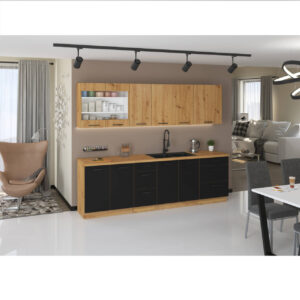 Meble kuchenne Modena 260cm 8 szafek "A"