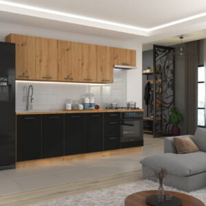 Meble kuchenne Modena 8 szafek 260cm "C"